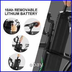 26in Variable Speed Electric Mountain Bicycle Disc Brake Li-Battery City E-bike