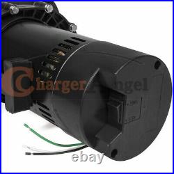 2HP 110-240v 5520GPH In/Above ground Swimming Pool pump motor Strainer 1500W US