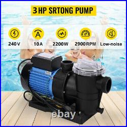 3hp Clear Water Pump Electric Centrifugal Clean Water Industrial Farm Pool Pond