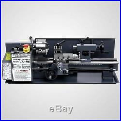 550W Upgraded Mini Metal Lathe Machine Bed Variable Speed Woodworking Tool