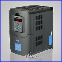 5HP 4KW Variable Frequency Drive VFD Low-Output 3 Phase 220V-250V Single Speed