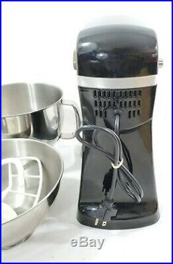 5QT KENMORE 400W ELITE Black VARIABLE SPEED STAND MIXER ATTACHMENTS MODEL 89008