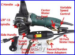 5 Variable Speed Wet Electric Polisher for Granite / Marble / Concrete / Stones