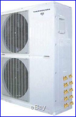 60000 BTU 5 Zone Ductless Mini Split Air Conditioner Heat Pump 9000 x 4 + 24000