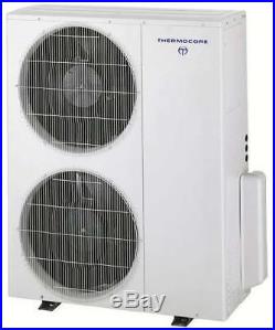 60000 BTU Quad Zone Ductless Mini Split Air Conditioner Heat 9000 + 18000 x 3