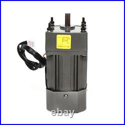 60W 110V AC Gear Motor Electric+Variable Speed Reduction Controller 10K 135 RPM