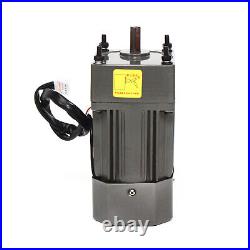 60W 110V AC Gear Motor Electric+Variable Speed Reduction Controller 110 135 RPM
