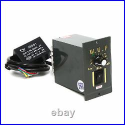 60W 110V AC Gear Motor Electric+Variable Speed Reduction Controller Single-phase