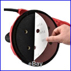 750W Drywall Sander Commercial Electric Variable Speed Drywall Sander + LED Lamp