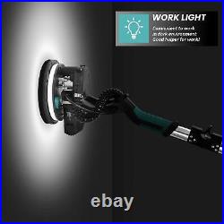 750W Drywall Sander Electric Variable Adjustable Speed Sanding Pad With LED Light