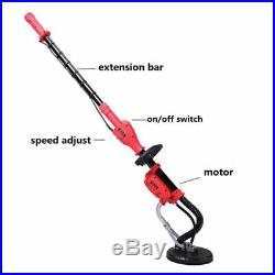 750 W Electric Adjustable Variable Speed Drywall Sander with Telescopic Handle