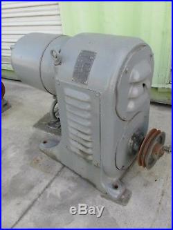 7.5 hp MAGNETEK NATIONAL ELECTRIC MOTOR with US ELECTRIC VARIABLE SPEED GEAR BOX