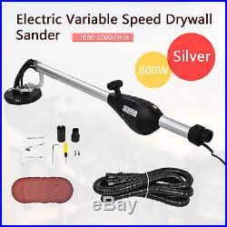 800W Drywall Sander Commercial Electric Variable Speed Sanding Black