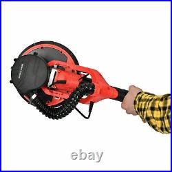 800W Electric Drywall Sander Variable 5 Speed Auto Dust Collection 6 Pad Polish