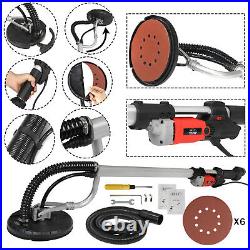 800 Watts Drywall Sander Commercial Electric Variable Speed Free Sanding Pad New