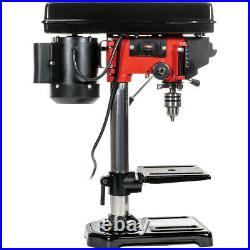 8 Electric Drill Press with Laser 5 Speed Guide Stationary Power Tools Wood