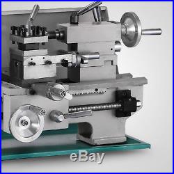 8 x 16Variable-Speed Mini Metal Lathe Steady Rest Bench Top Processing PRO