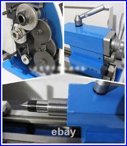 8 x 31 Mini Metal Lathe 750W Machine Variable Speed 50-2500 RPM High Precision