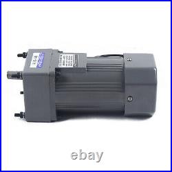 90W 110V AC Gear Motor 1Phase Electric Variable Speed Controller Torque 110 USA