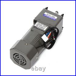 90W 110V AC Gear Motor Electric Variable Speed Controller Torque 150 27RPM US