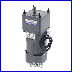 90W 110V Gear Motor Electric Variable Speed Controller High Torque 120 67RPM US
