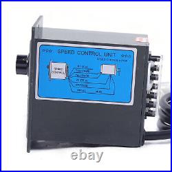 90W AC110V gear motor electric variable speed controller 120 67RPM Single-phase