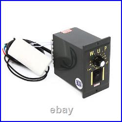 90W AC Gear Motor Electric Motor Variable Speed Controller 0-13.5 RPM 1100 US