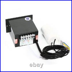 90W AC Gear Motor Electric Variable Speed Controller Torque large 150 0-27RPM