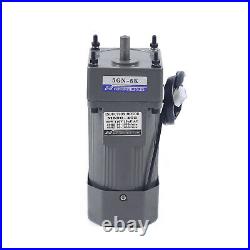 90W Gear Motor Electric Variable Speed Controller Torque 110 0-135RPM Durable