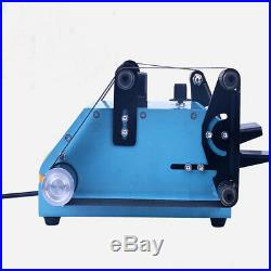 950W Double Axis Electric Sander Sanding Belt Variable Speed Grinding Machine