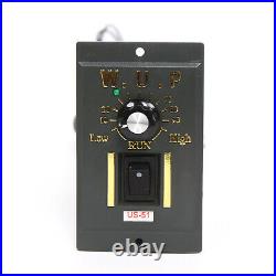 AC 110V 90W 100K AC gear motor electric + variable speed reduction controller US
