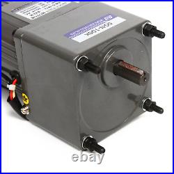 AC Gear Motor Electric Motor Variable Reducer Speed controller 90W 110V 1100