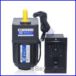 AC Gear Motor Electric Motor Variable Speed Controller 110 125RPM 220V 15W