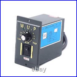 AC Gear Motor Electric Variable Speed Controller Torque 90W 110 0-135RPM 110V