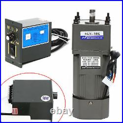 AC Gear Motor Electric+Variable Speed Reduction Controller 27RPM Torque 150 New