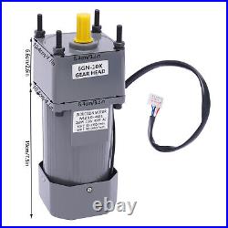 AC Gear Reduction Motor Electric+Variable Speed Control Reversible 110V 250W New