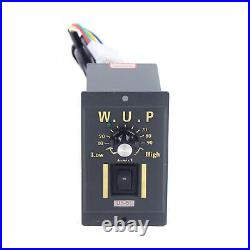 AC gear motor Induction electric variable speed controller 110 135RPM 90W