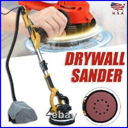 Adjust Variable Speed Electric Drywall Sander with Dust Removal System +LED Light
