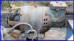 Antique rare unusual Electric motor 5 HP variable speed single phase