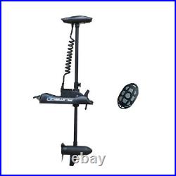 Black Haswing 12V 55LBS 54 Bow Mount Electric Trolling Motor & Wireless Remote