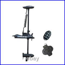 Black Haswing 12V 55LBS 54 Electric Bow Mount Trolling Motor with Foot Control