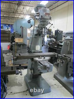 Bridgeport Series 1 2Hp Variable Speed Milling Machine With7Riser & X-Axis Feed