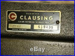 CLAUSING DRILL PRESS Model 2286 20 VARIABLE SPEED
