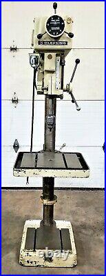 Clausing 2276 Dual Range, Variable Speed 20 Drill Press 3 MT 230V 3PH SEE VIDEO
