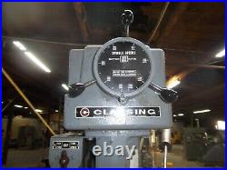 Clausing 2286 Drill Press on Cast Iron Table 20 Variable Speed