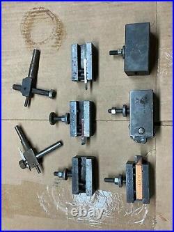 Clausing 6913 Variable Speed Lathe, Chucks, Tool Holders and tools, Collets