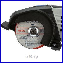 Corded Electric 6 Amp Circular Saw Tool Kit Mini Compact Portable Cutting Wheel