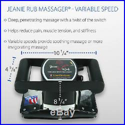 Core Products Jeanie Rub Full Body Variable Speed Massager Sheepskin Cover Combo