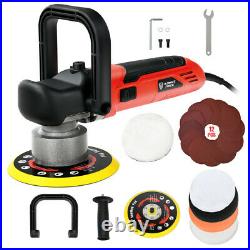 Costway 6 Electric Dual Action Orbital Polisher Sander Kit With 6 Variable Speeds