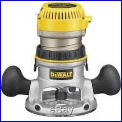 DEWALT DW618R 2 1/4 HP Variable Speed Corded Electric Fixed Base Router